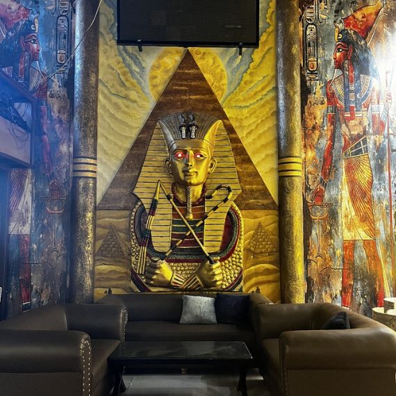 Pyramid Restro & Lounge ambience